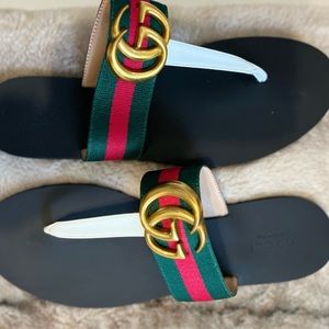 beautiful inspired sandals GG new in its box, never been worn